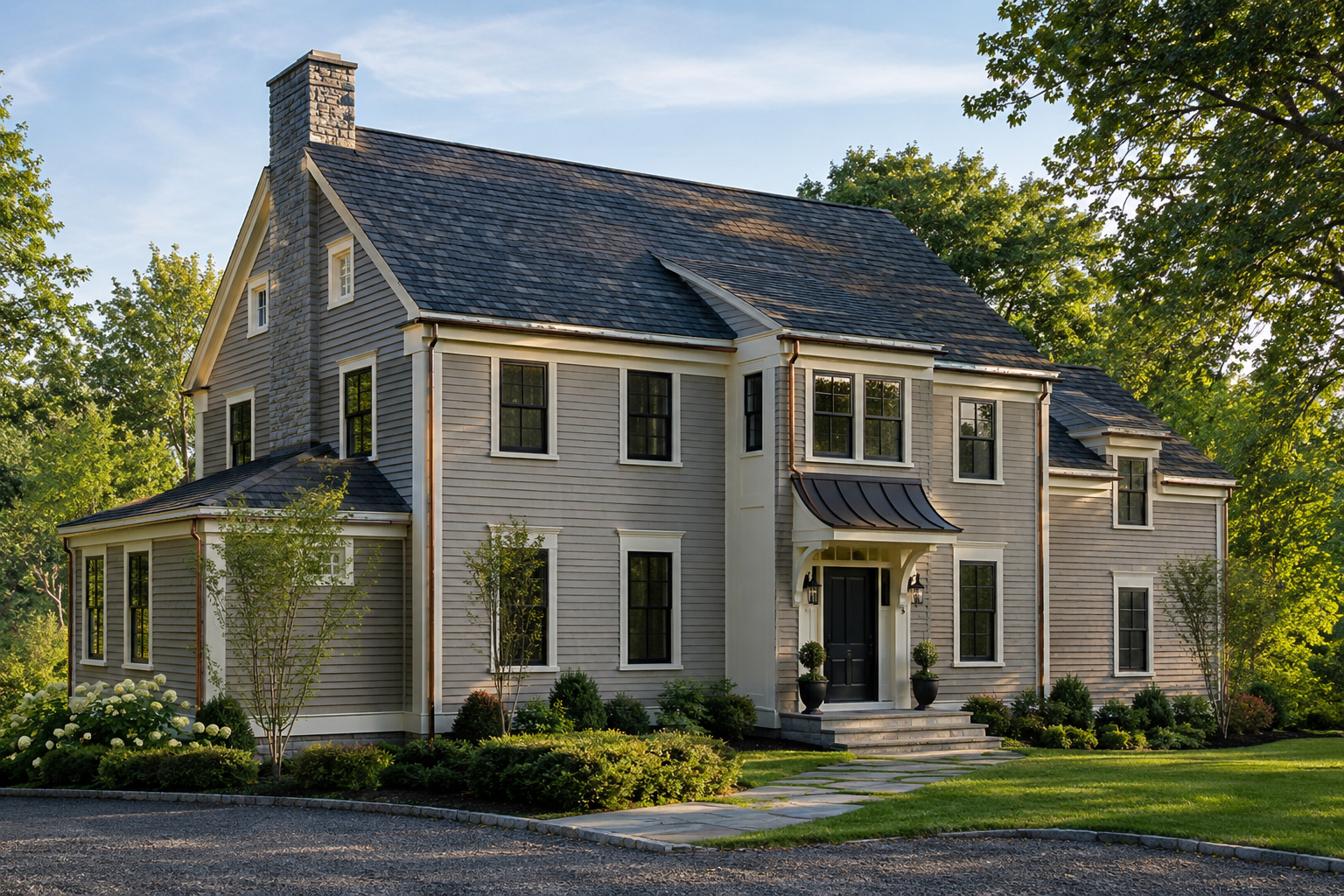 Original completed New England home renovation